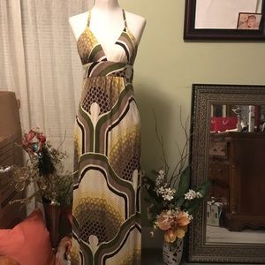 Vintage maxi dress by Trina Turk